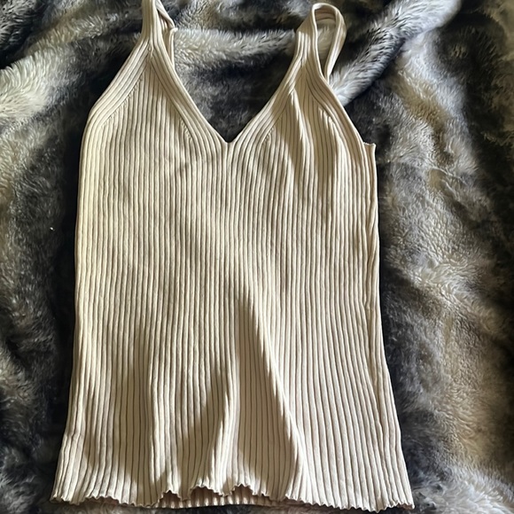 Ribbed maternity tank top - Picture 4 of 6